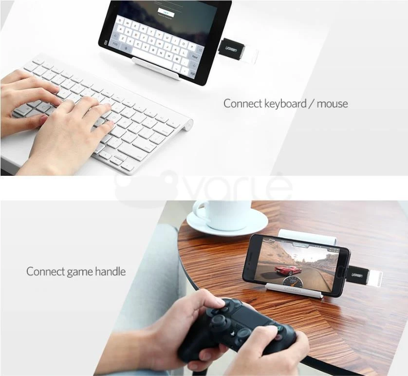 UGREEN USB-A 3.0 į USB-C 3.1 adapteris - Baltas