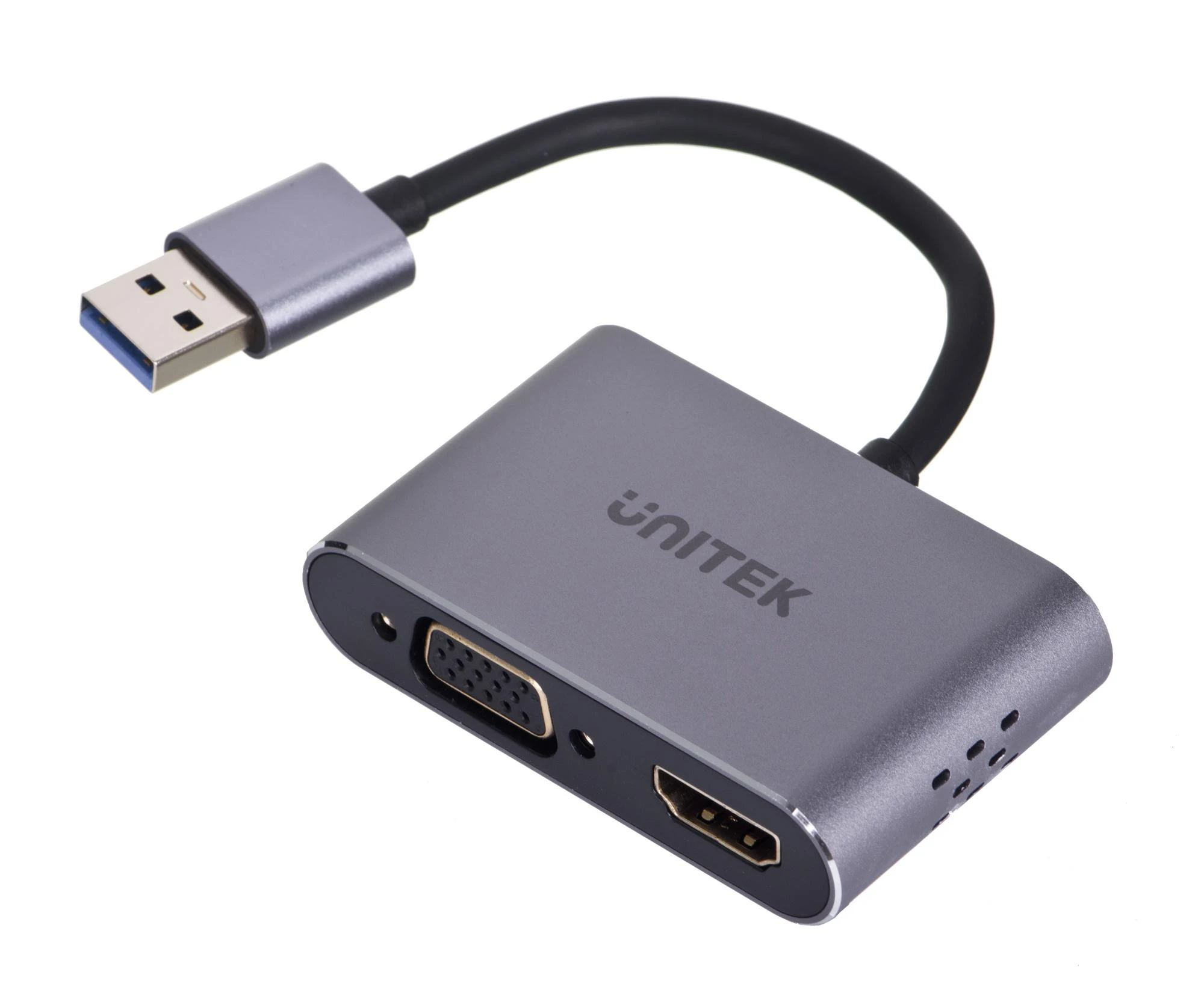 Unitek V1304A adapteris su HDMI ir VGA jungtimis