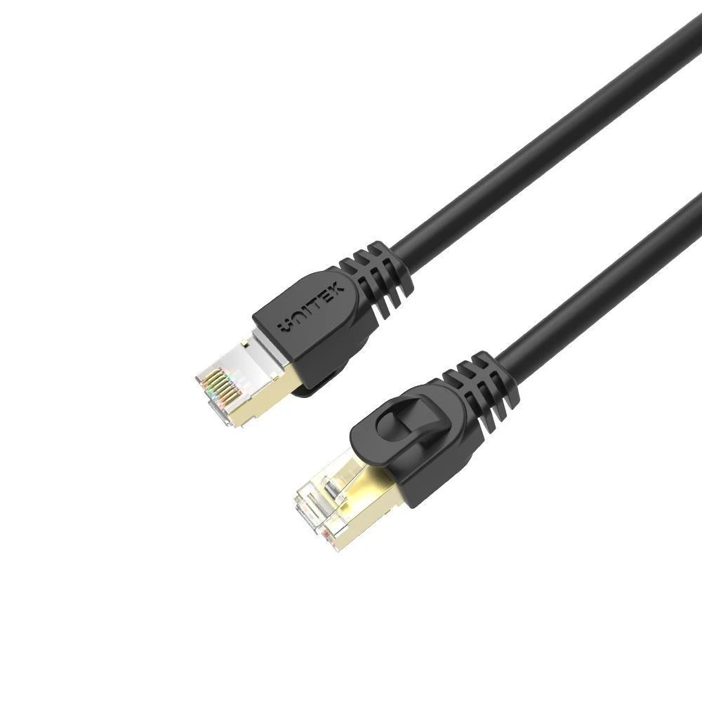 UNITEK Kat. 7 SSTP 8P8C RJ45 eterneto kabelis – 15 m C1814EBK