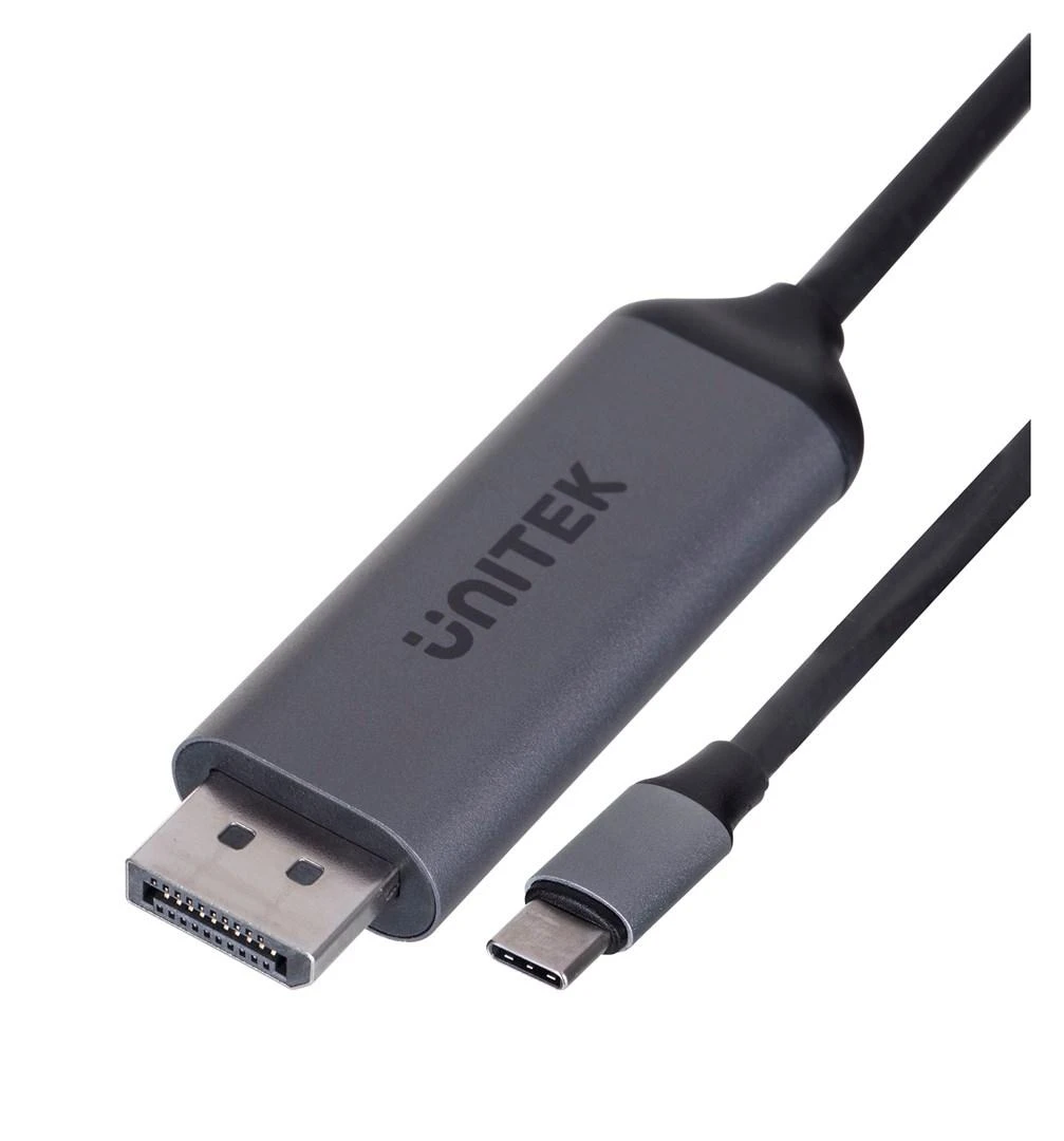 USB-C Adapteris - UNITEK V1423C USB-C į DisplayPort 1.4 8K@60Hz 1.8m