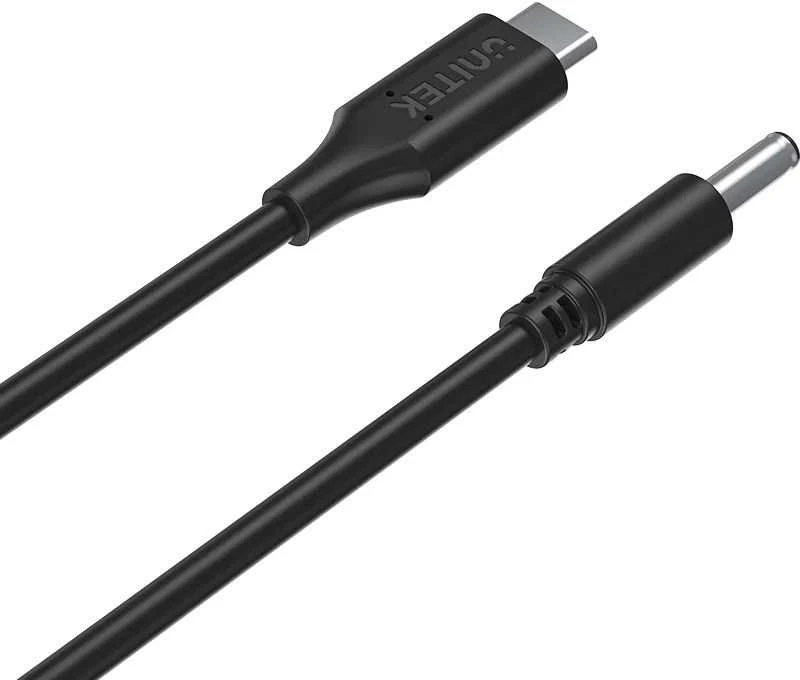 Unitek Kabelis maitinimo blokas Dell nešiojamam kompiuteriui 65W USB-C - DC4.5
