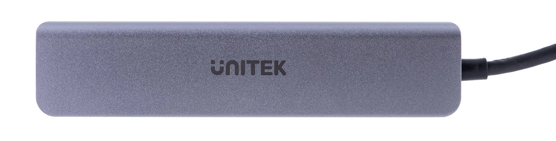 Unitek 7in1 USB-C adapteris pilkas korpusas