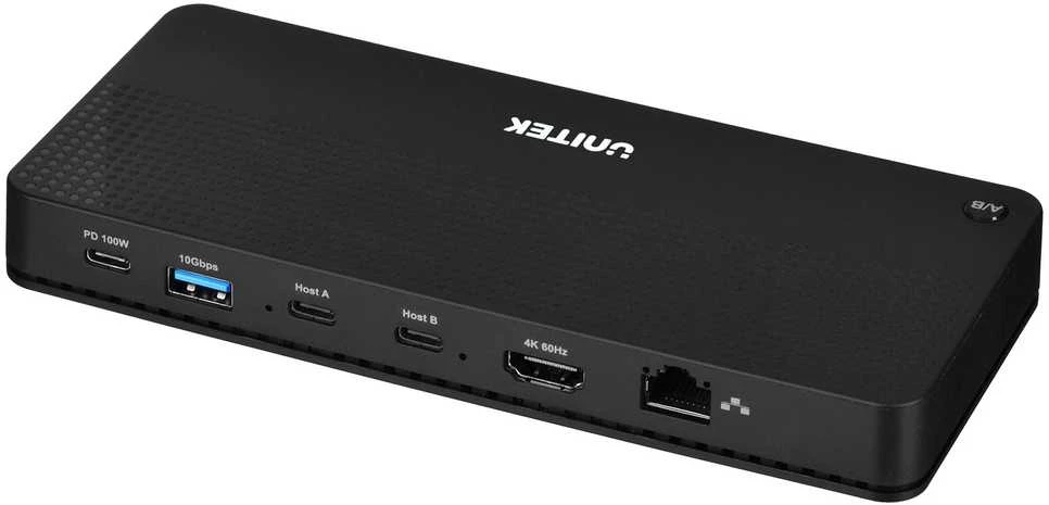 UNITEK D1077A KVM HUB USB-C KVM HDMI 2.0 PD 100W 11in1