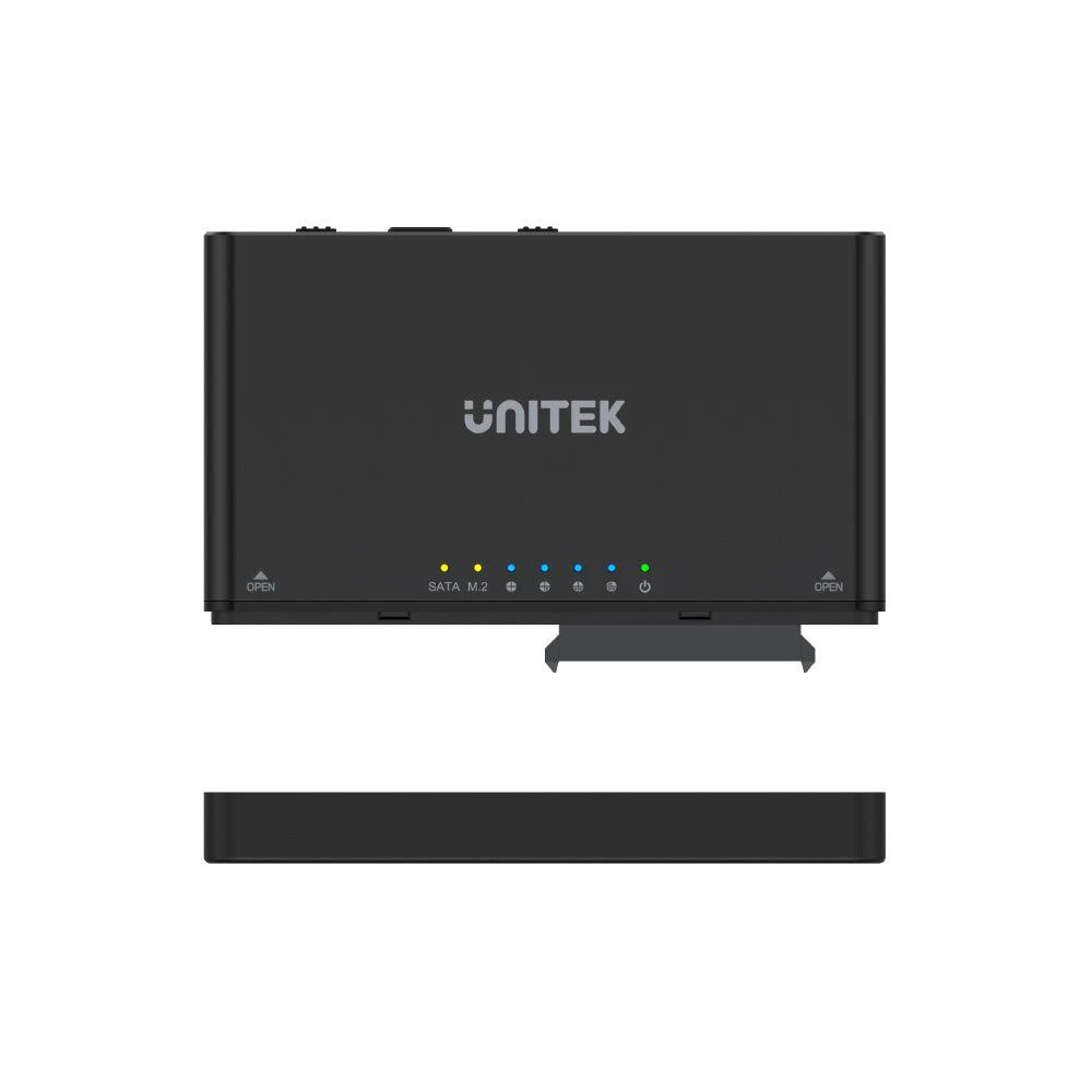 UNITEK ENCLOSURE USB-C į PCIe/NVMe M.2 SSD + SATA III adapteris su neprisijungus klonu