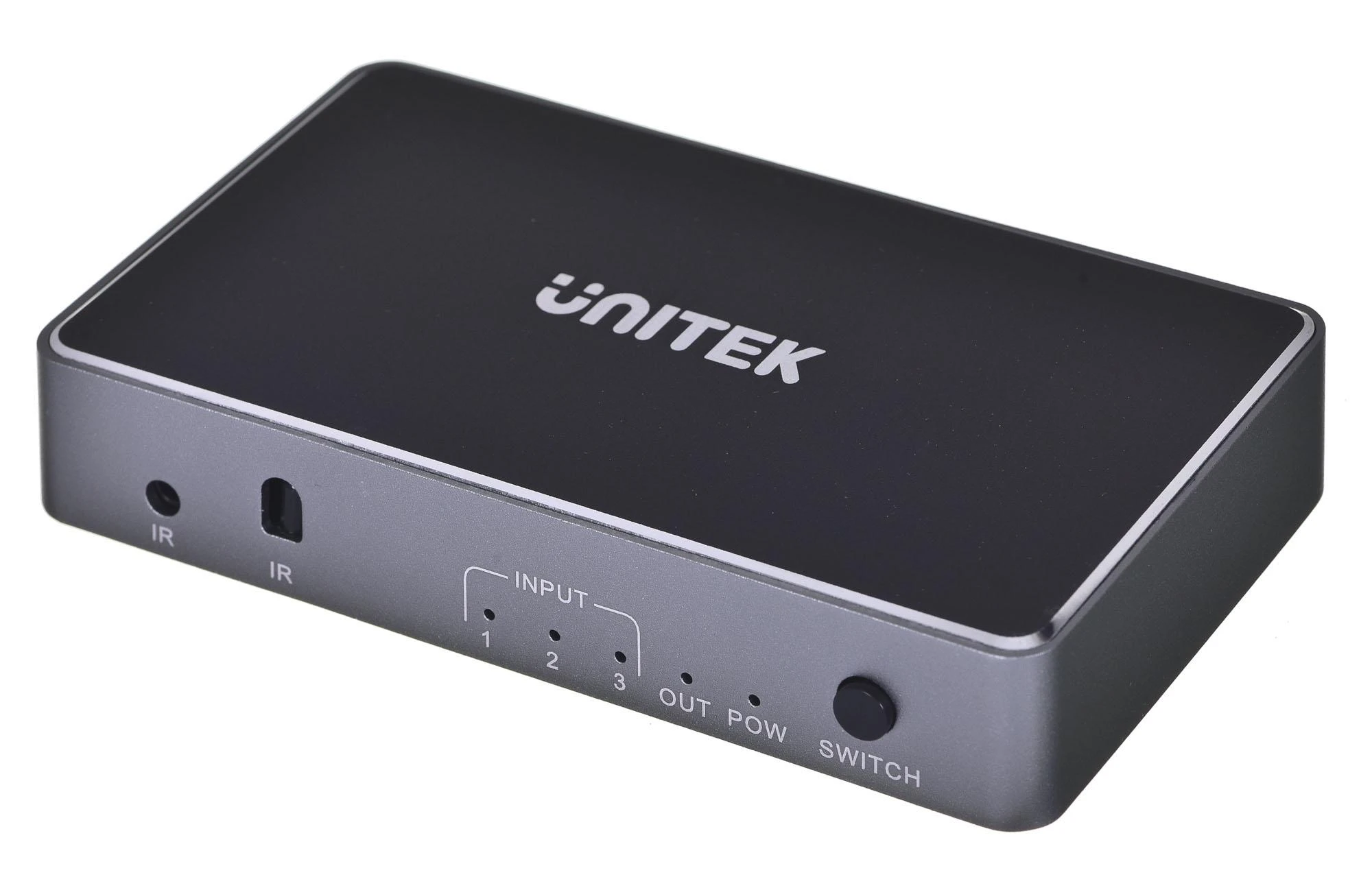 Unitek HDMI perjungiklis su priekiniu valdymo skydeliu