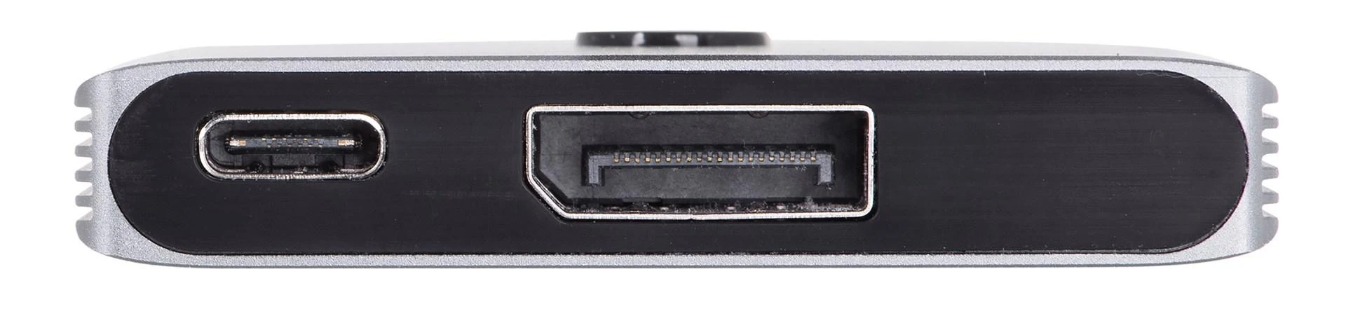 Unitek DP jungiklis: USB-C ir DisplayPort jungtys