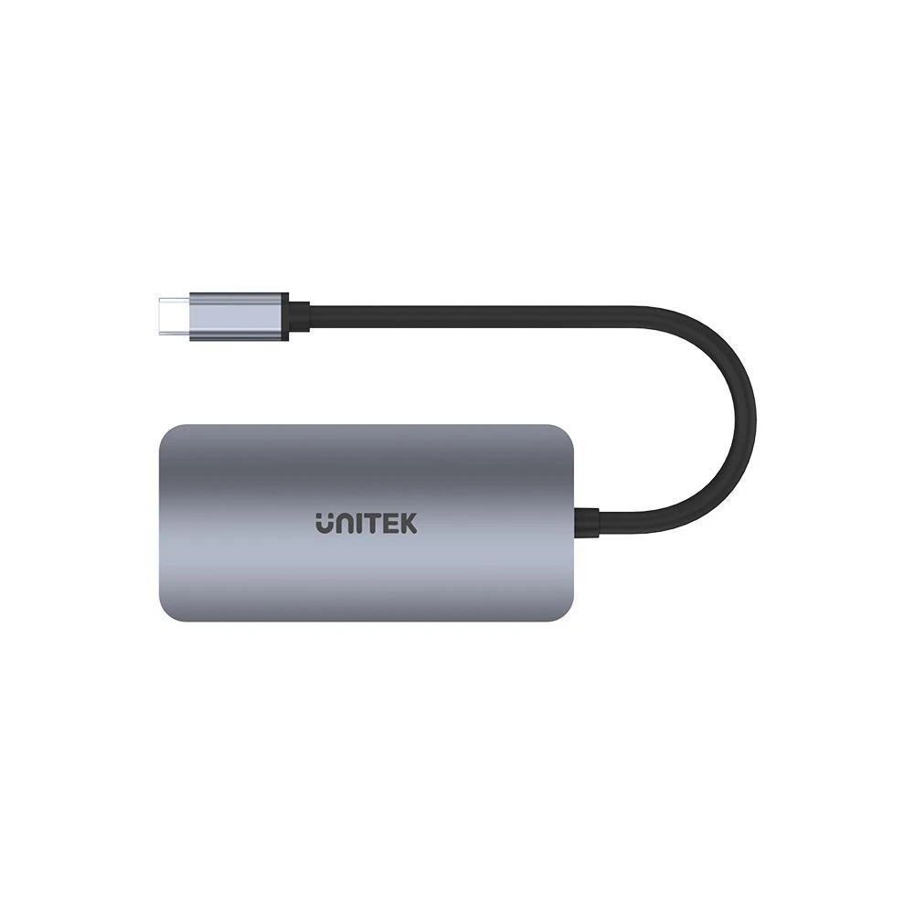UNITEK Hub USB-C 1xUSB 3.1 Gen1 VGA 2xHdmi PD MST D1051A