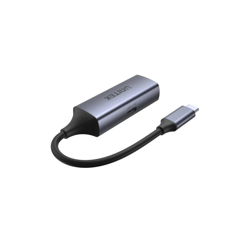 Unitek USB-C į tinklo adapteris su PD įkrovimo prievadu