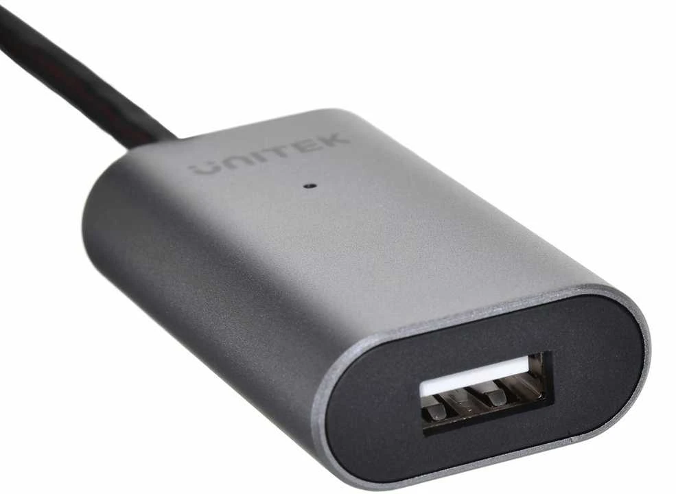UNITEK Y-271 Unitek Cable USB 2.0 Active Extension, 5m, Alu., Y-271