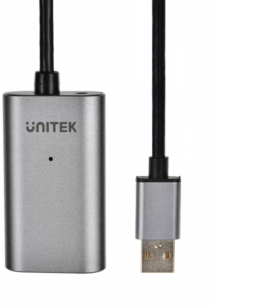 UNITEK Y-271 Unitek Cable USB 2.0 Active Extension, 5m, Alu., Y-271