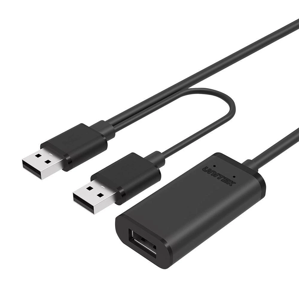 UNITEK Y-278 Unitek Cable USB 2.0 Active Extension, 10m, Y-278