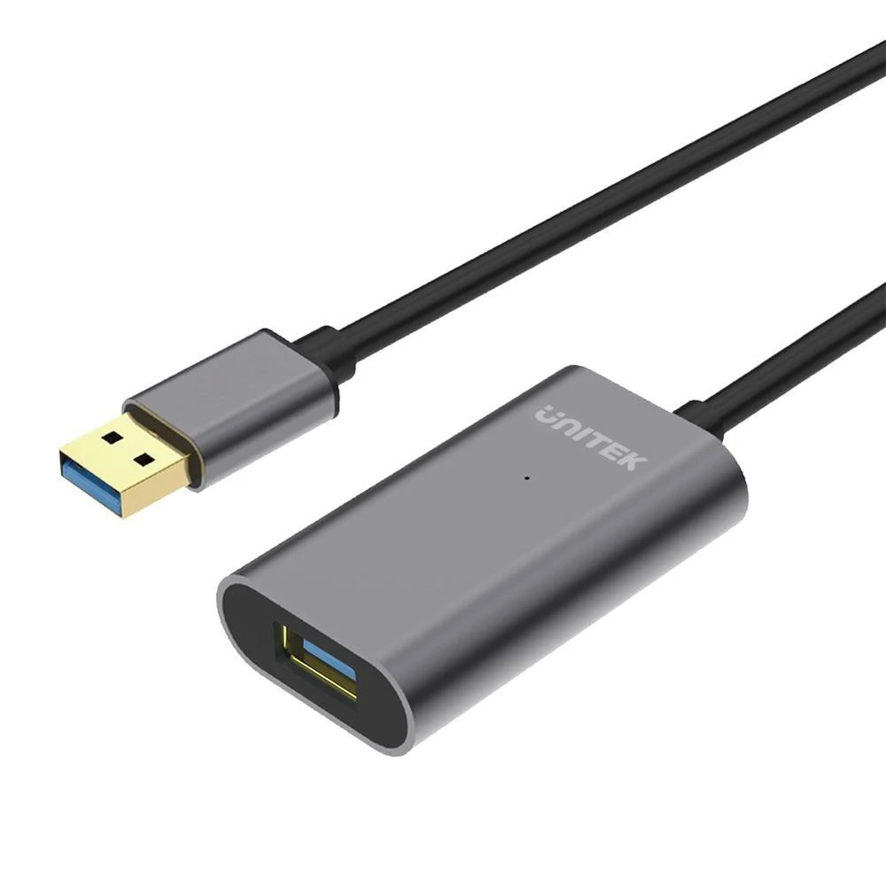 UNITEK Y-3004 Unitek Cable USB 3.0 Active Extension, 5m, Alu., Y-3004