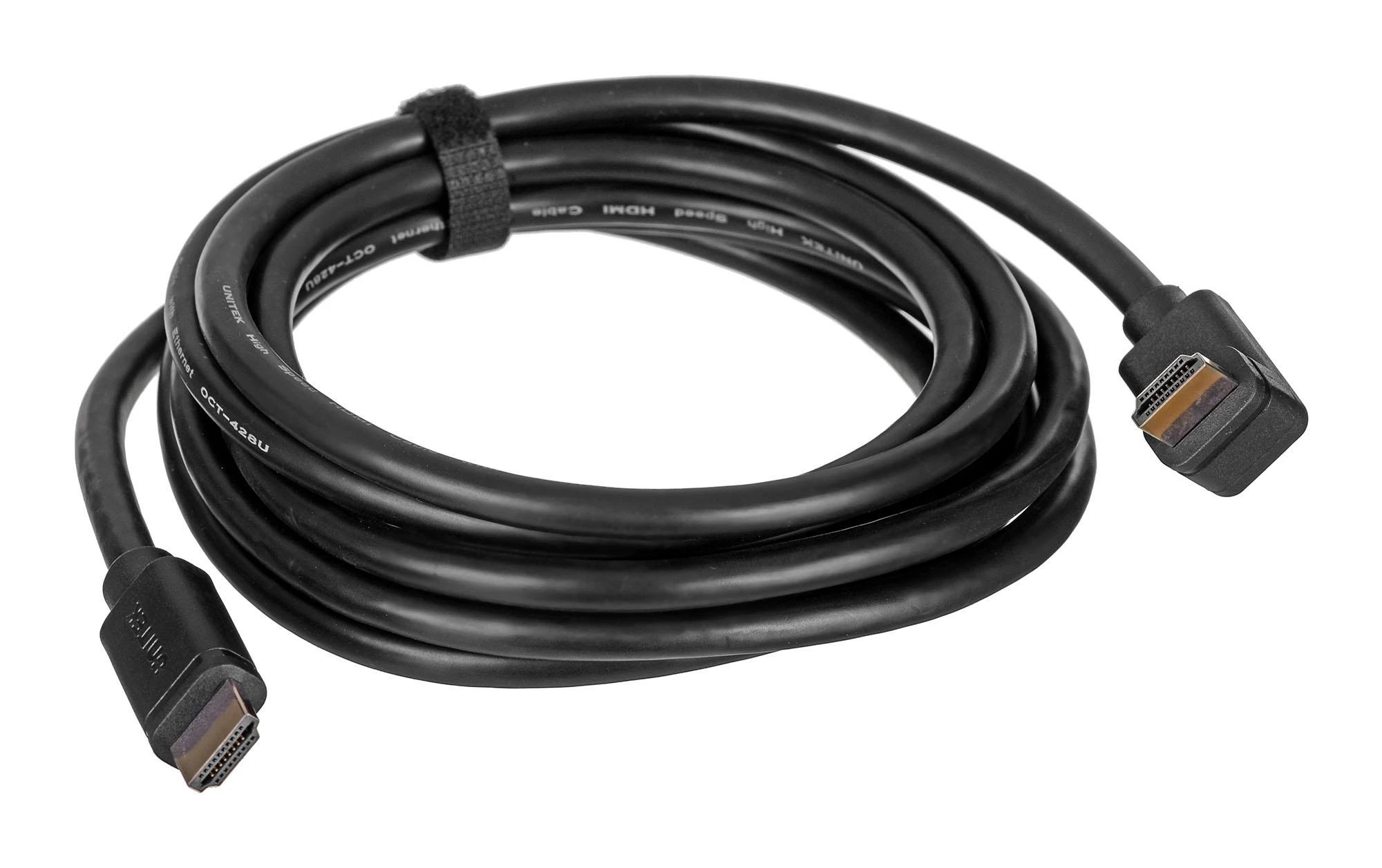 Unitek HDMI 3.0m 90° kampas