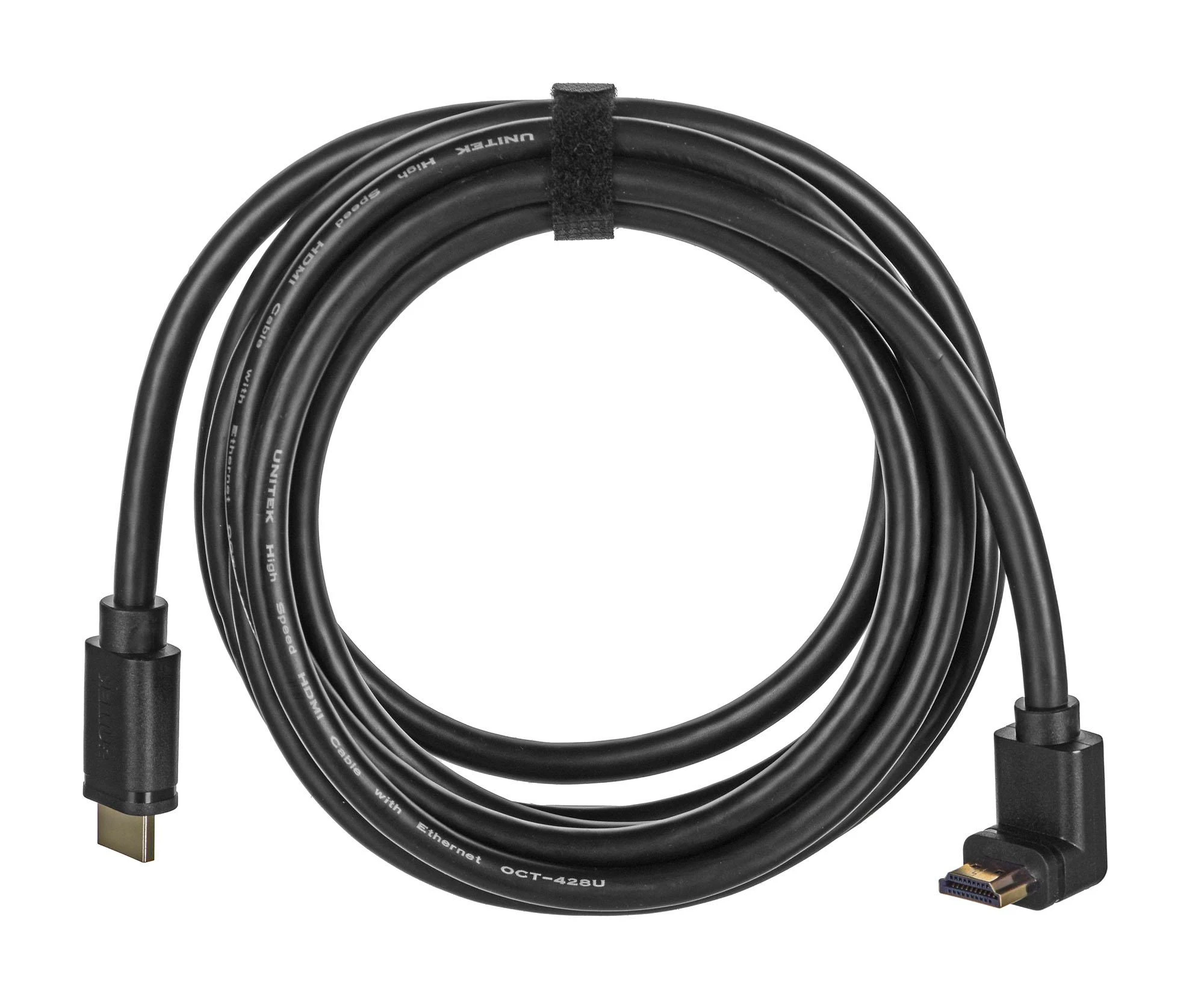 Unitek HDMI 3.0m 90° kampas