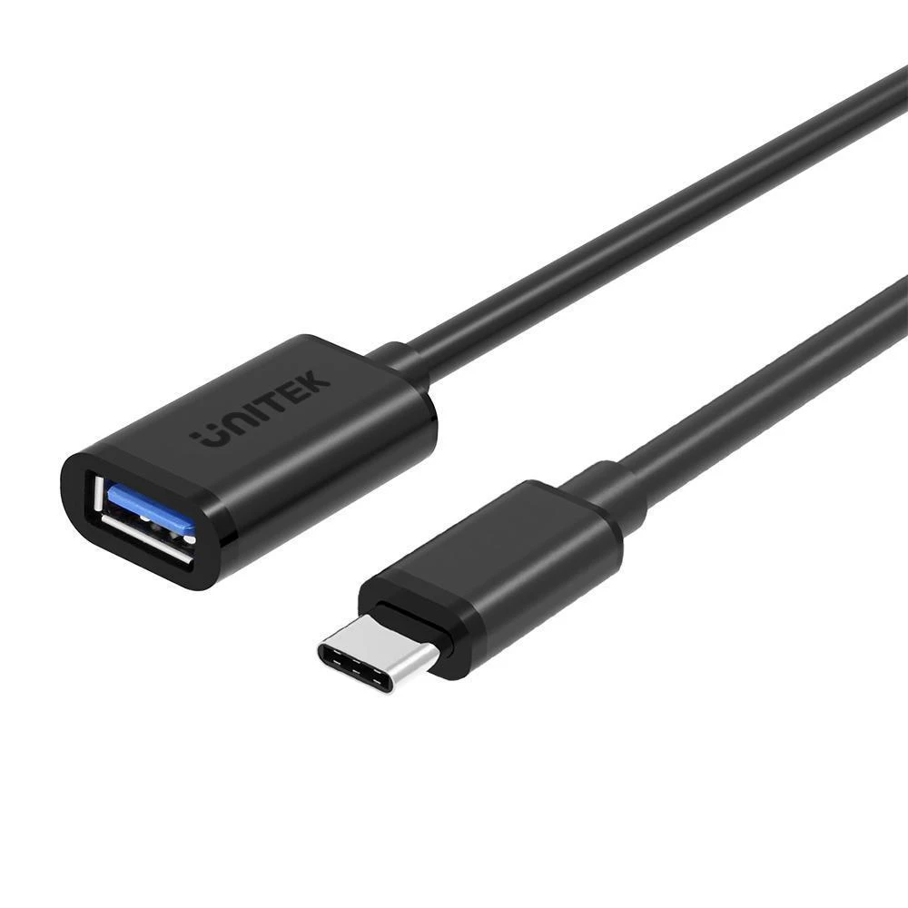 UNITEK Y-C476BK Unitek C tipo USB kabelis į USB AF, Y-C476BK
