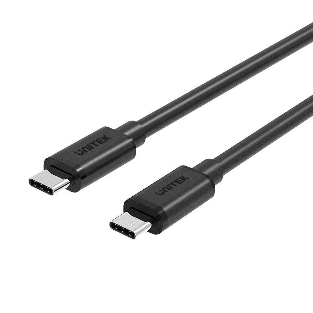 UNITEK Y-C477BK Unitek C tipo USB kabelis į C tipo USB, Y-C477BK