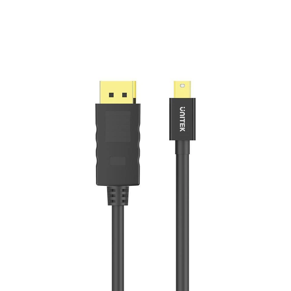 UNITEK Y-C611BK Unitek kabelis miniDisplayPort į DisplayPort M/M, 2m Y-C611BK