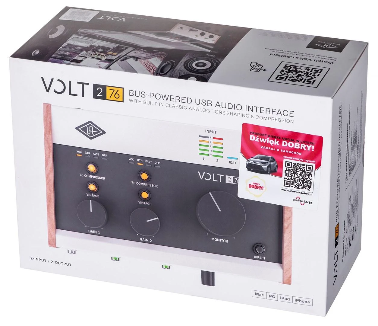 USB Garso Sąsaja - Universal Audio VOLT 276