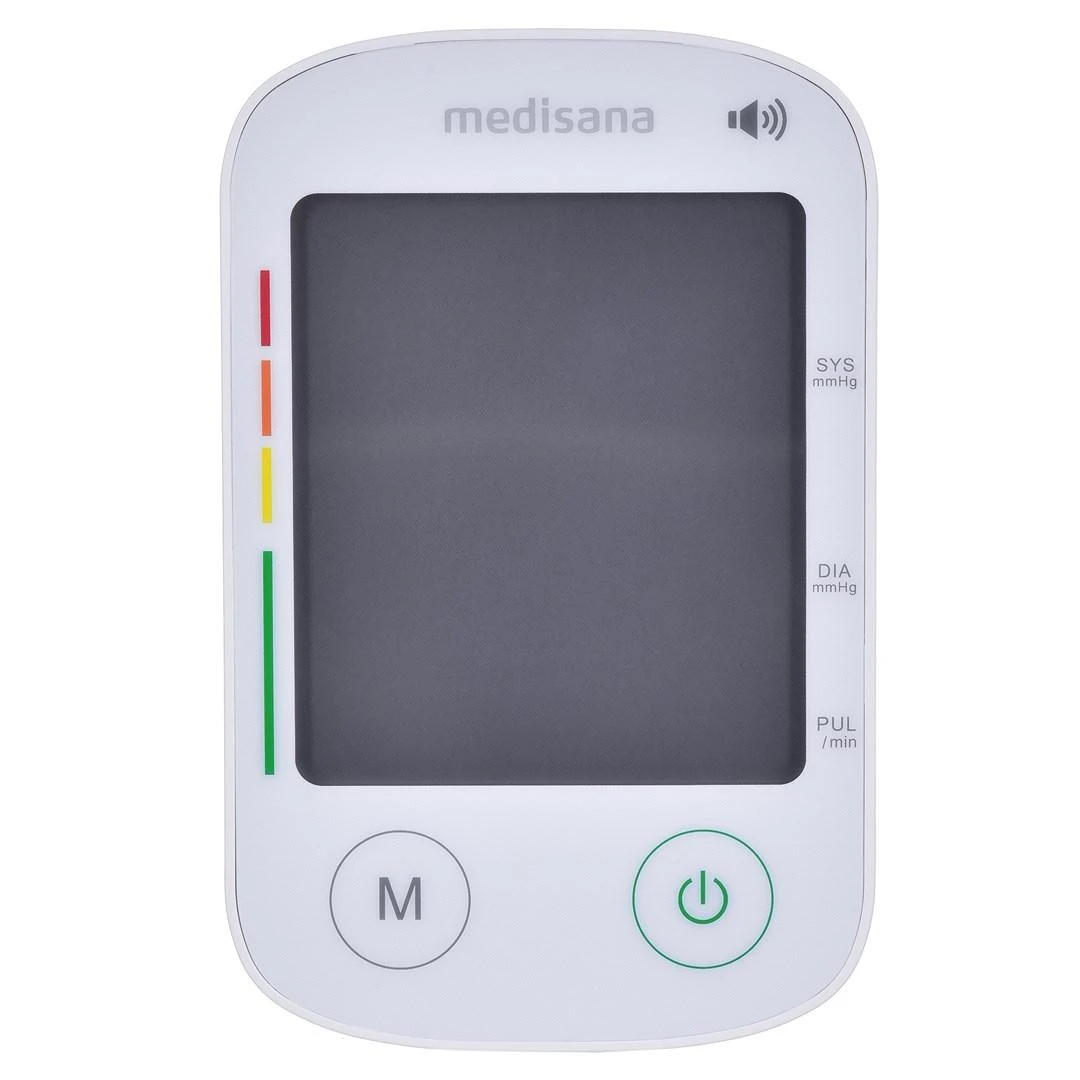 Kraujospūdžio matuoklis Kraujo Spaudimo Matuoklis - Medisana BU 535 VOICE Viršutinė Ranka 2 Vartotojams LCD Ekranas