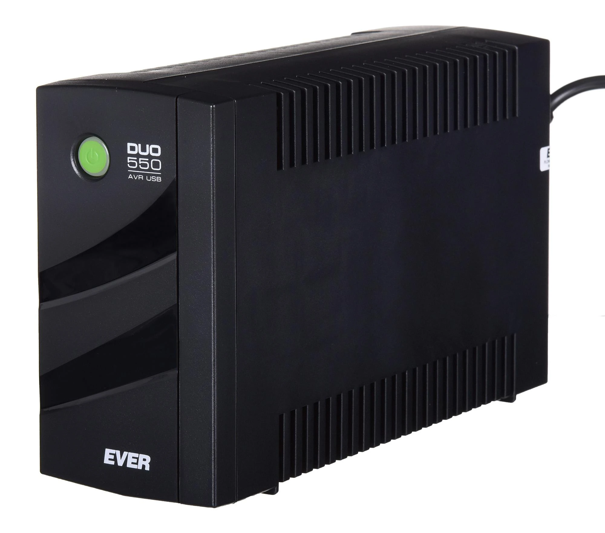 Nepertraukiamas Maitinimo Šaltinis (UPS) - Ever Duo 550 PL AVR, Juodas