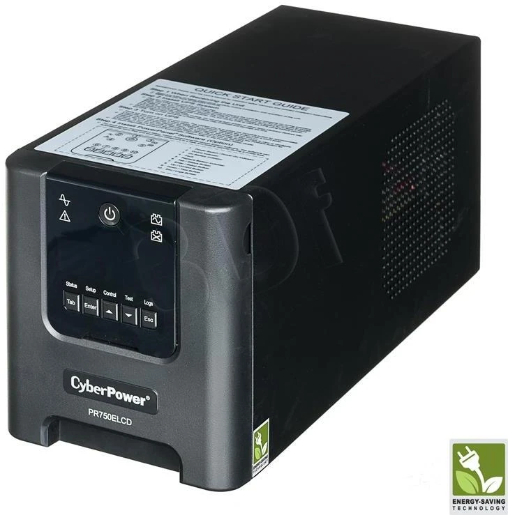 CyberPower Cyber Power UPS PR750ELCD 675W bokštas (IEC C13)