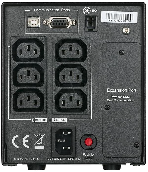 CyberPower Cyber Power UPS PR750ELCD 675W bokštas (IEC C13)