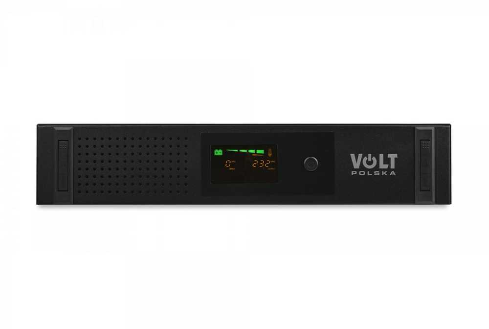 Volt VOL RackUPS 2000VA/1200W 2*9Ah avarinis maitinimas