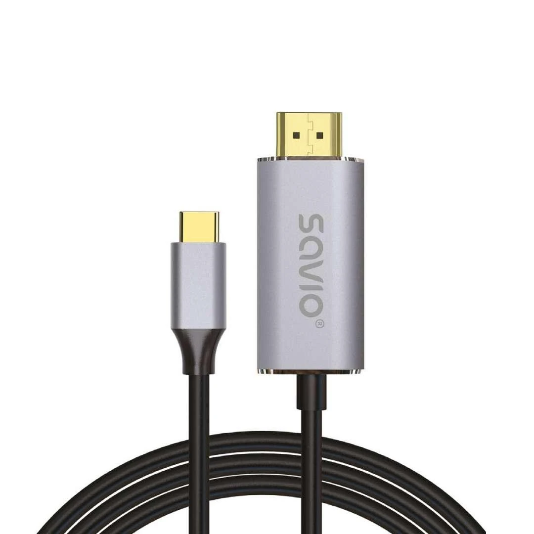 Savio CL-170 Kabelis USB-C do HDMI v2.0b, 1m, miedź, modelis - CL-170 ...