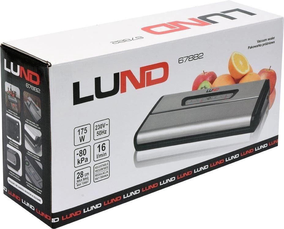 LUND VAKUUMINĖ PAKAVIMO MAŠINA 175W 67882
