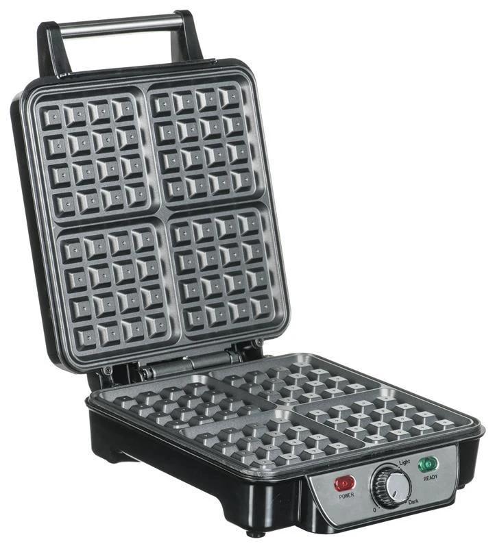 Camry | Vaflinė | CR 3025 | 1150 W | Number of pastry 4 | Belgium | Juodas/Nerūdijantis plienas