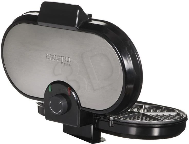 Vaflinė Tristar WF-2120 (Juoda/Nerūdijančio plieno) 1200 W
