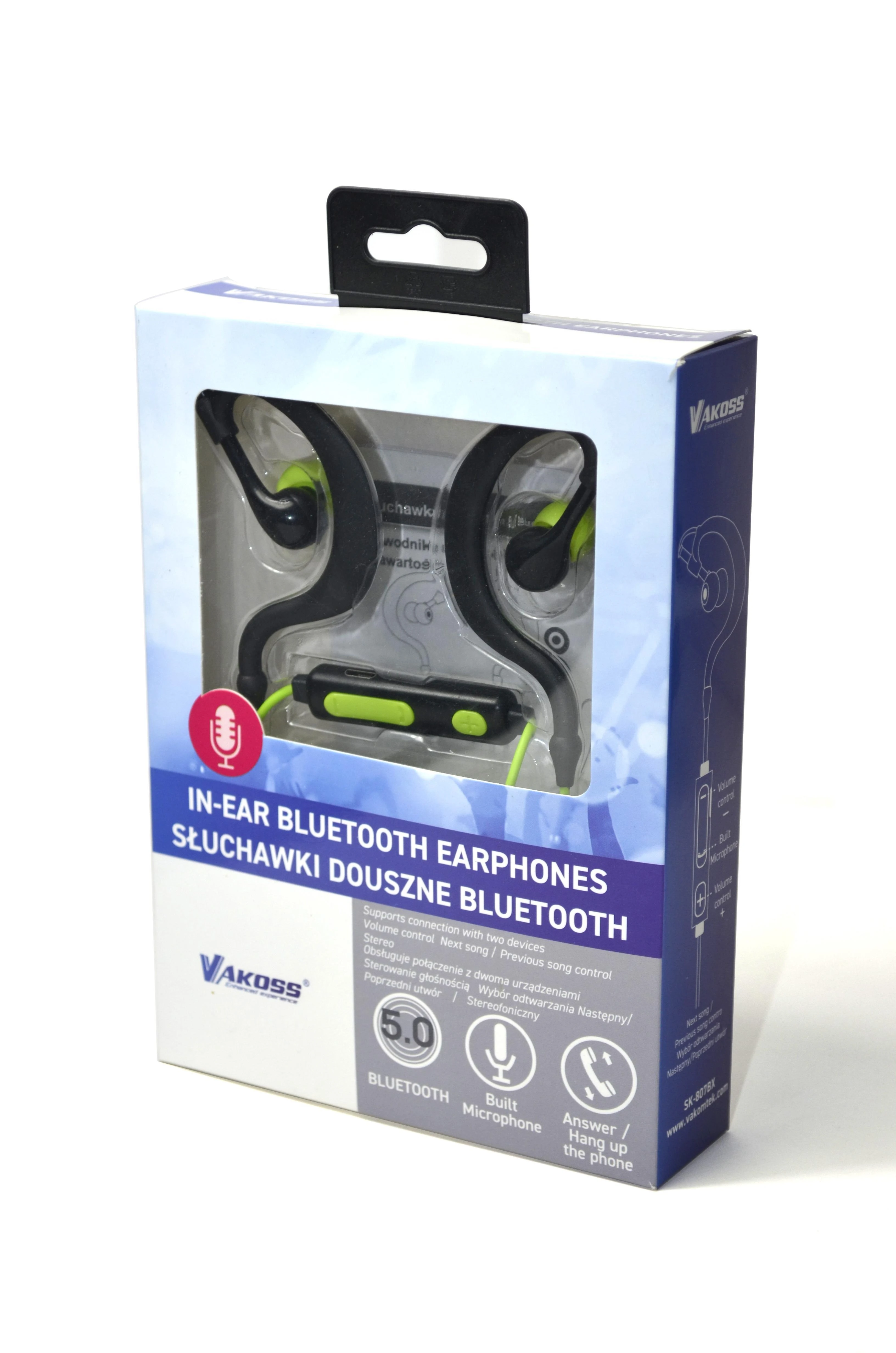 Vakoss SK-807BX ausinės pakuotėje