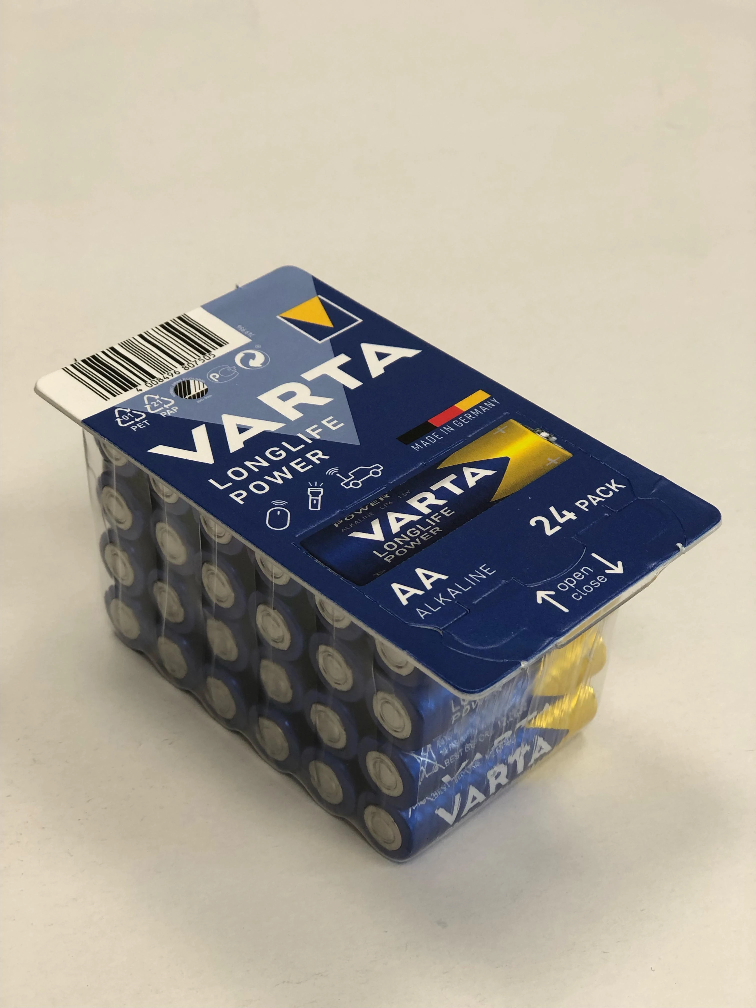 Baterija VARTA LR06 DIDELIS ENERGIJOS Ilgaamžė galia