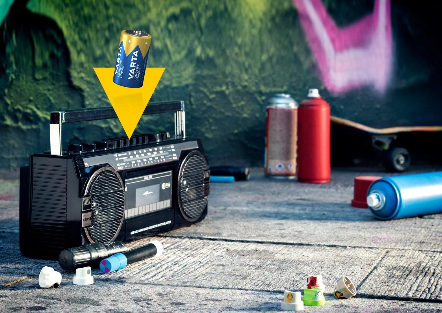Varta Longlife Power LR20 D Alkaline Elementas. 2 Vnt. 