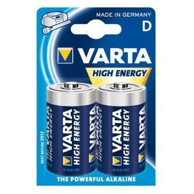 Varta Longlife Power LR20 D Alkaline Elementas. 2 Vnt. 