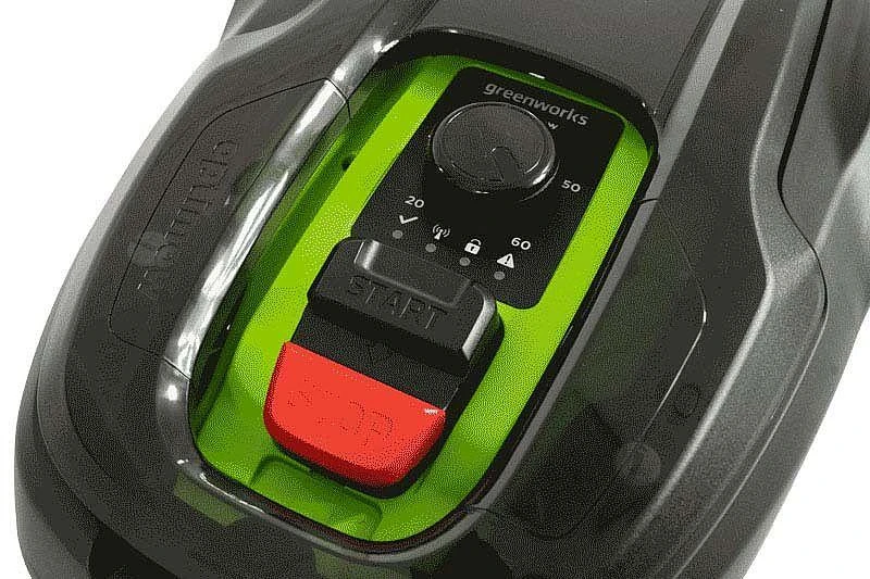 Vejos robotas Greenworks Optimow 550m2
