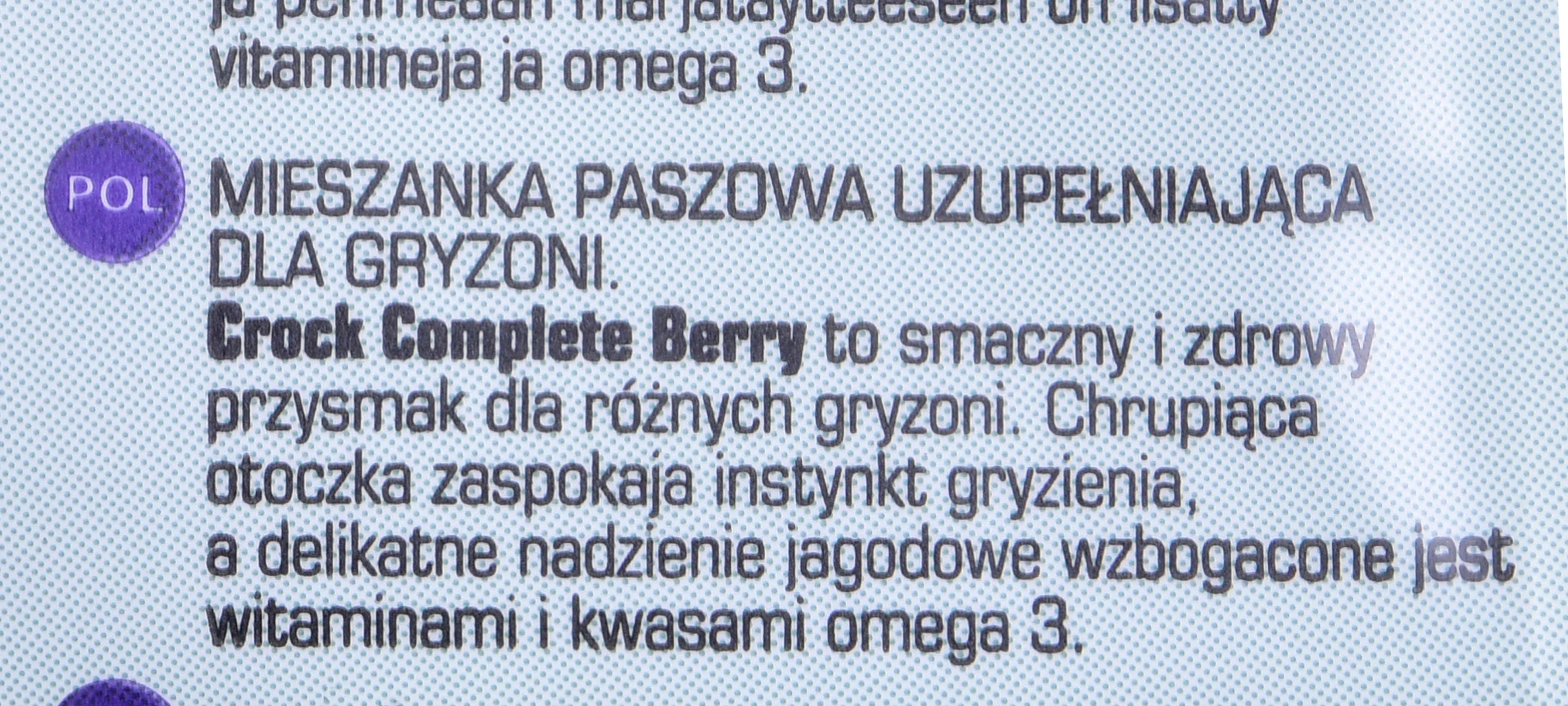 Nezatříděno Bfb Plus Kft Complete Crock Berry - graužikų skanėstas su uogomis 50 g 461487