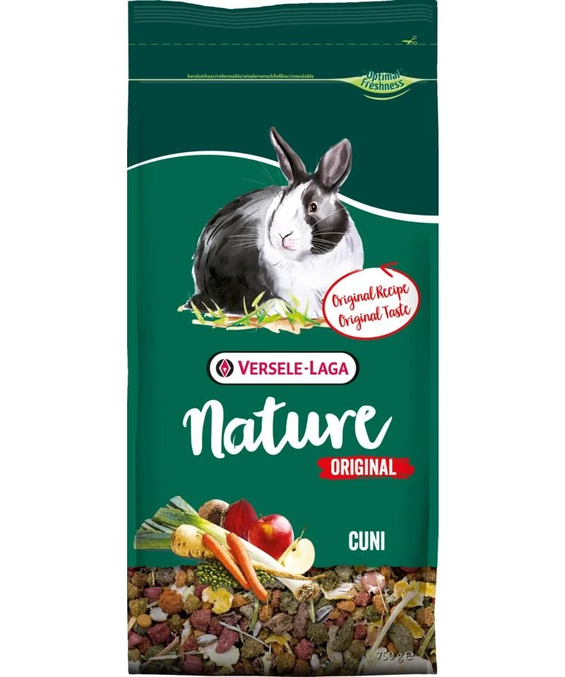 Gyvūnų Maistas - VERSELE LAGA Nature Original Cuni Miniature Rabbit Food 2.5kg
