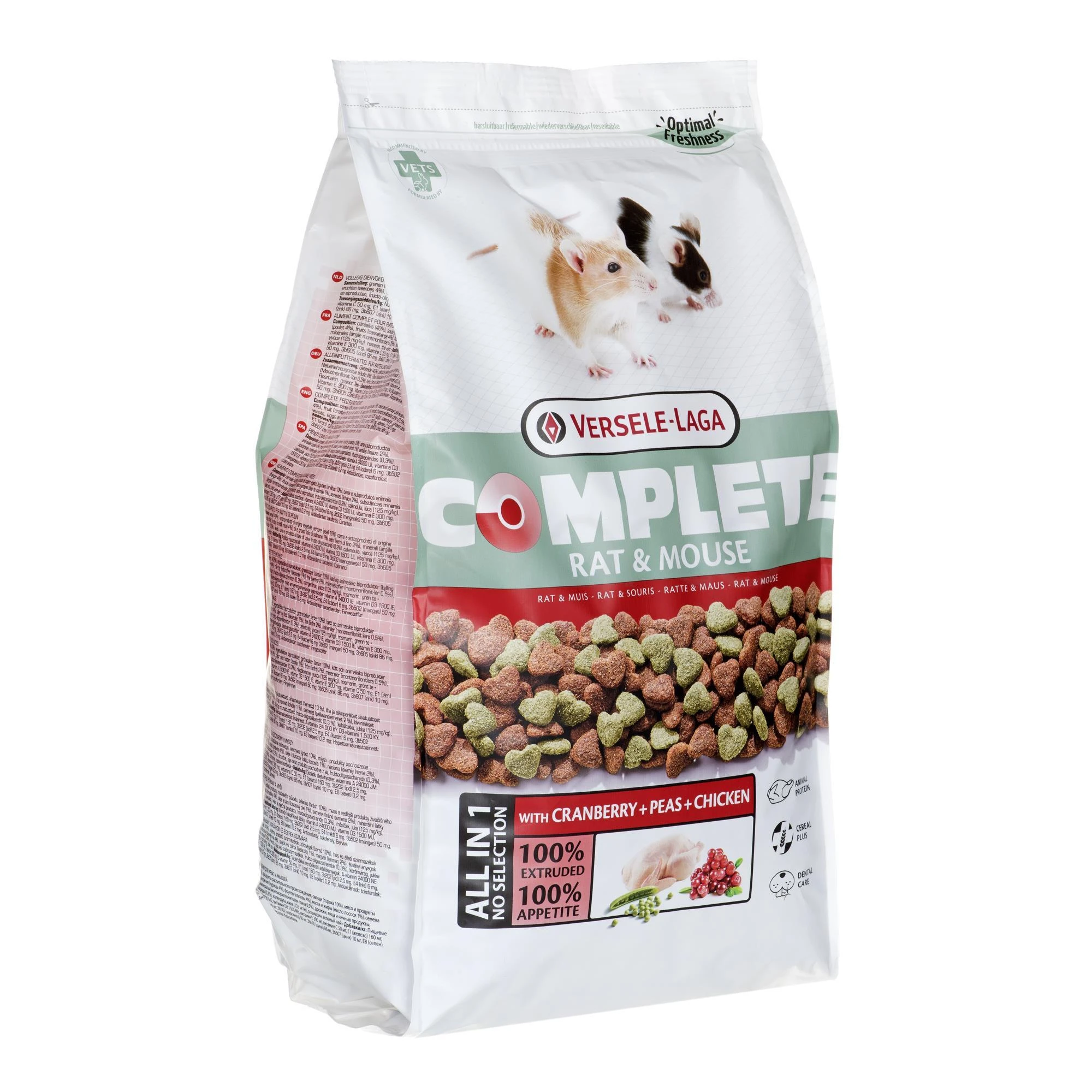 Graužikų Maistas - VERSELE LAGA Complete Rat&Mouse 2kg