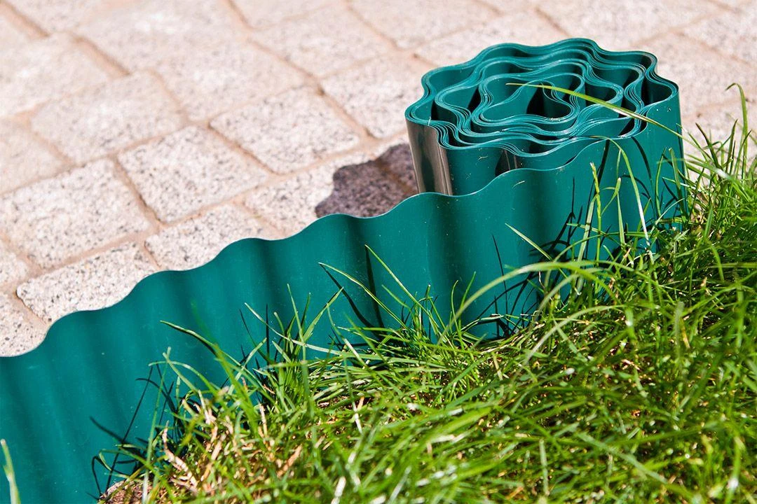 Verto Obrzeże Vejos apvadas 20 cm x 9 m, žalias