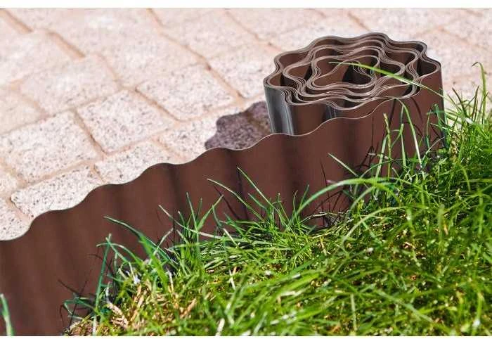 Verto Obrzeże Vejos apvadas 15 cm x 9 m, rudas