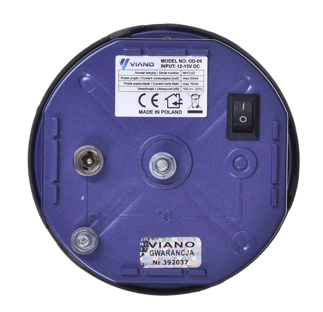 Odstraszacz Graužikų repeleris - Viano Quattro-Led OD-06