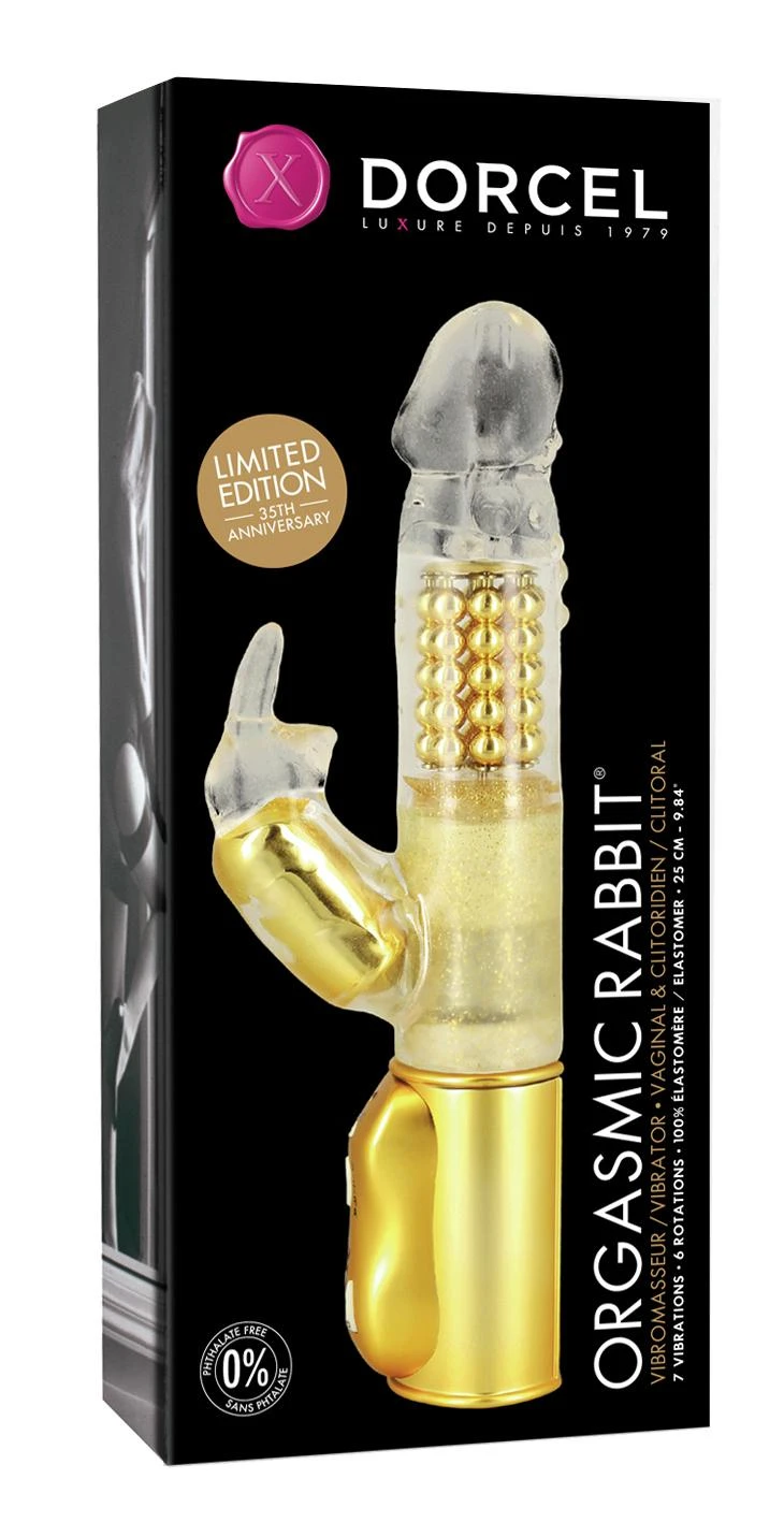 Marc Dorcel Dorcel Orgasmic Rabbit vibratorius 25cm 7 režimai