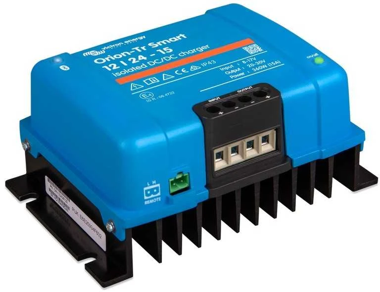 Victron Energy Carruzzo Orion-Tr Smart 12/24-15A izoliuotas nuolatinės srovės įkroviklis