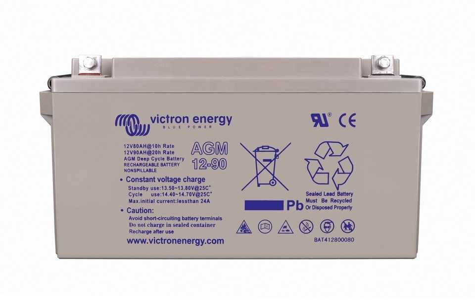Akumuliatorius Victron Energy AGM baterija Victron Energy 90Ah 12V
