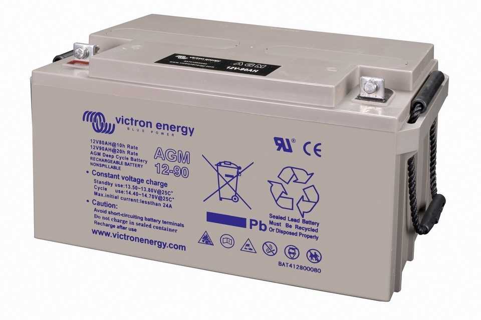 Akumuliatorius Victron Energy AGM baterija Victron Energy 90Ah 12V