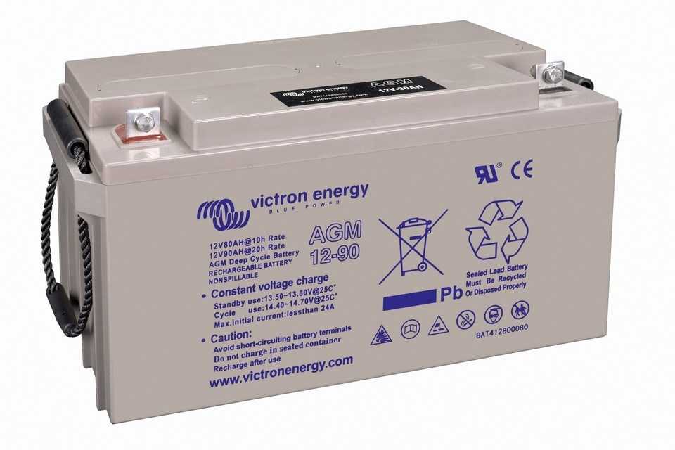 Akumuliatorius Victron Energy AGM baterija Victron Energy 90Ah 12V