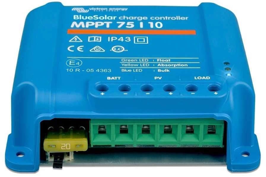 Victron Energy Įkrovimo valdiklis BlueSolar MPPT 75/10
