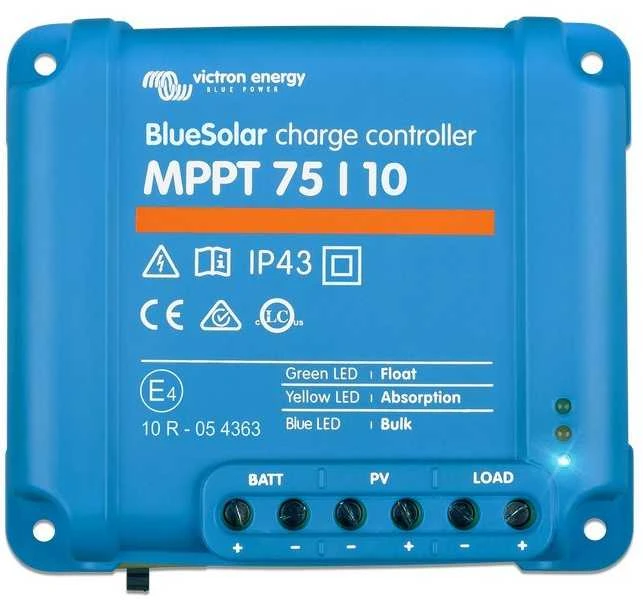 Victron Energy Įkrovimo valdiklis BlueSolar MPPT 75/10