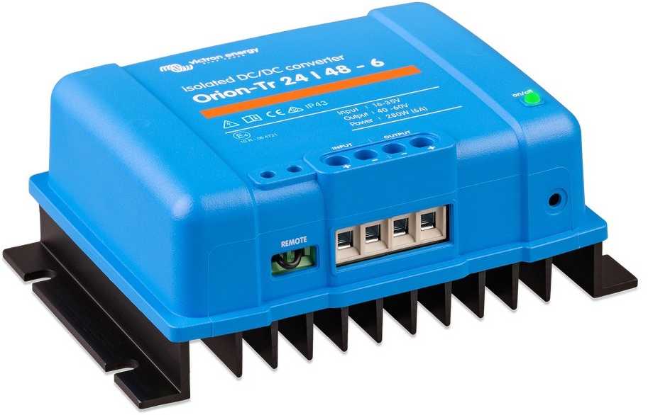 Victron Energy DC-DC keitiklis, izoliuotas Orion-Tr 24/48-6 280 W (ori244828110)